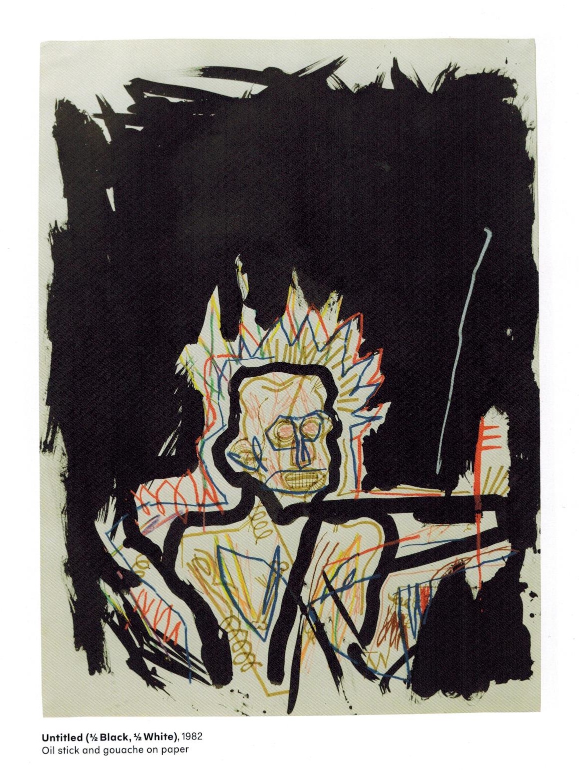 巴斯奇艾 jean-michel basquiat 艺术大展