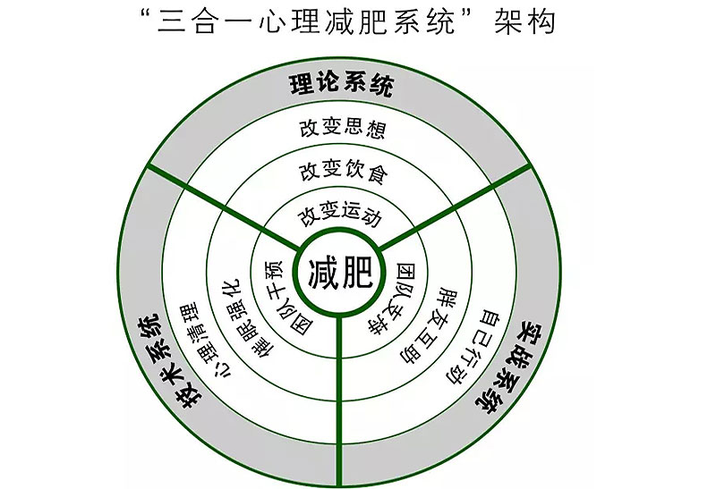 王歌心理减肥兵法核心架构